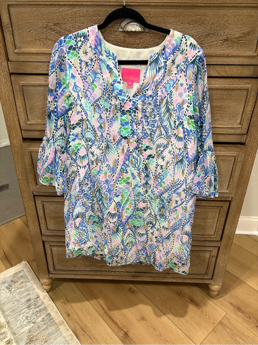 Lilly Pulitzer Eleanor Silk Dress Small